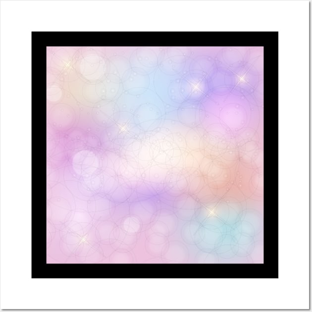 colorful dream sky Wall Art by Serotonin